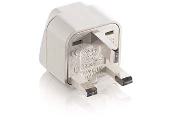 buy Batteries & Chargers Enercell 2730182 US-to-UK Plug Adapter - click for details